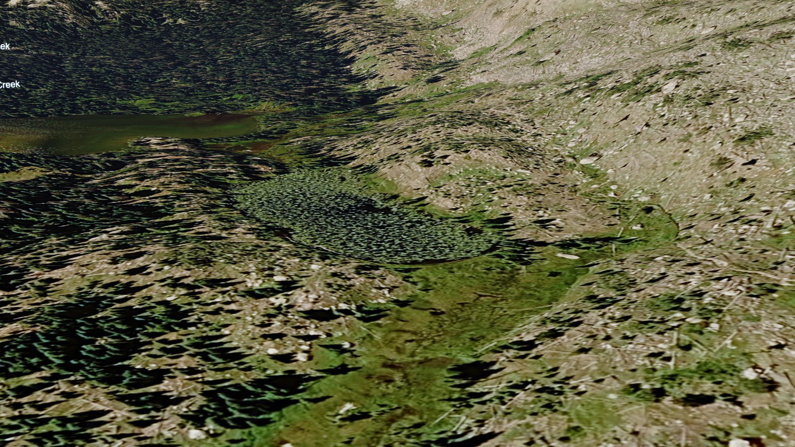 Chickadee Pond, Wild Basin, Rocky Mountain National Park