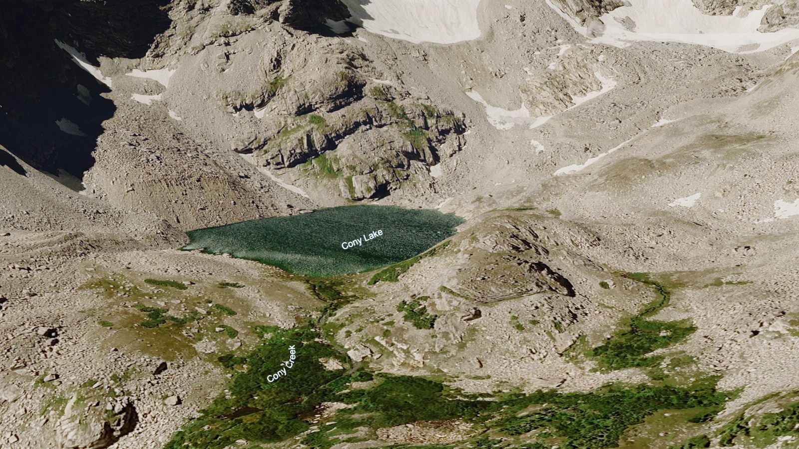 Cony Lake, Wild Basin, Rocky Mountain National Park