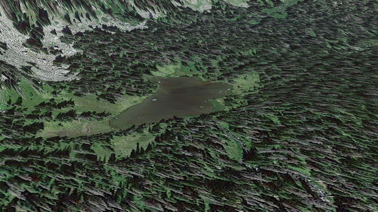 Fay Lakes (Lower), Horseshoe Park / Lawn Lake Area, Rocky Mountain National Park