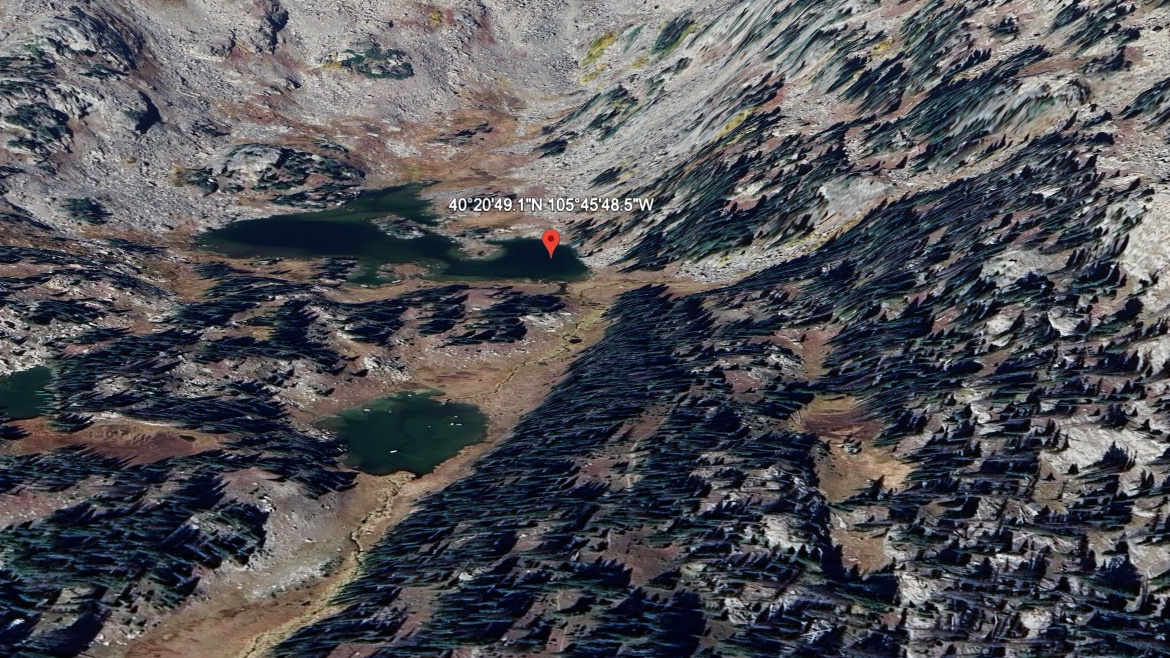 Haynach Lakes (north pond), Continental Divide / Flattop Area, Rocky Mountain National Park