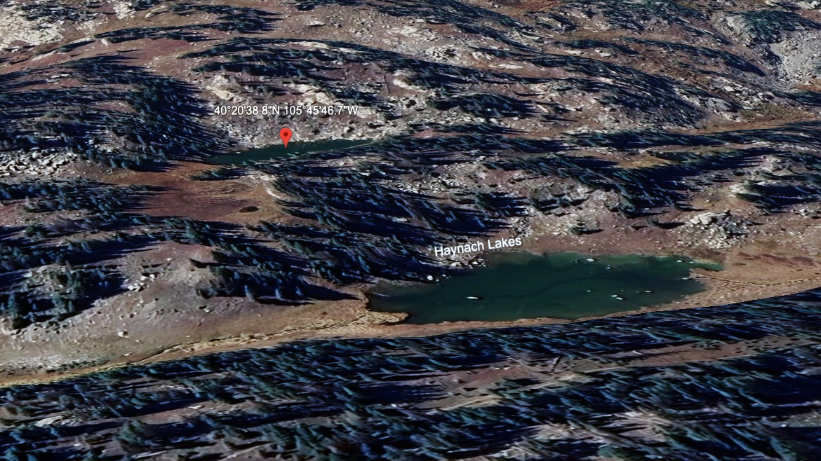 Haynach Lakes (south pond #2), Continental Divide / Flattop Area, Rocky Mountain National Park