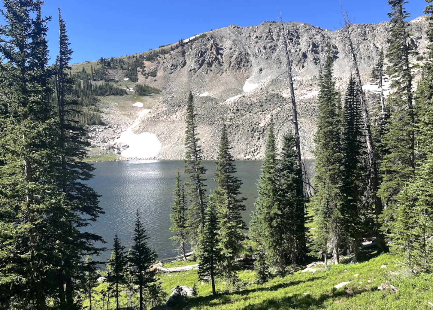 Hutcheson Lakes (Lower), Wild Basin, Rocky Mountain National Park