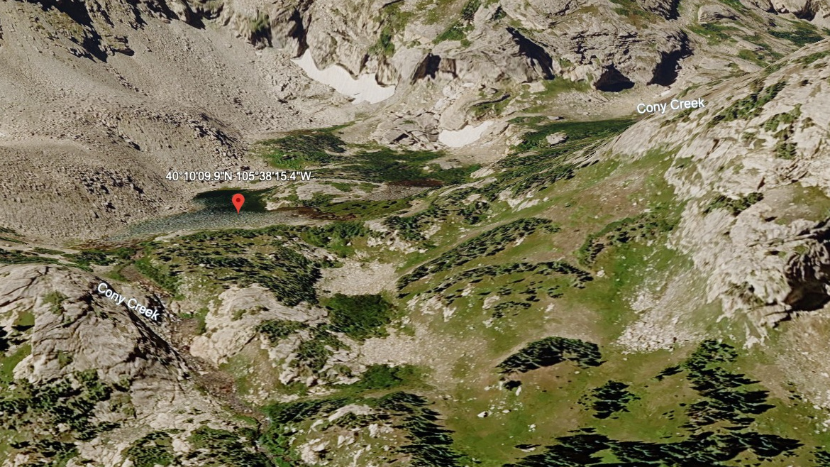 Hutcheson Lakes (Middle), Wild Basin, Rocky Mountain National Park
