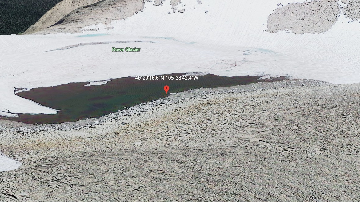 Rowe Glacier Lake, Horseshoe Park / Lawn Lake Area, Rocky Mountain National Park