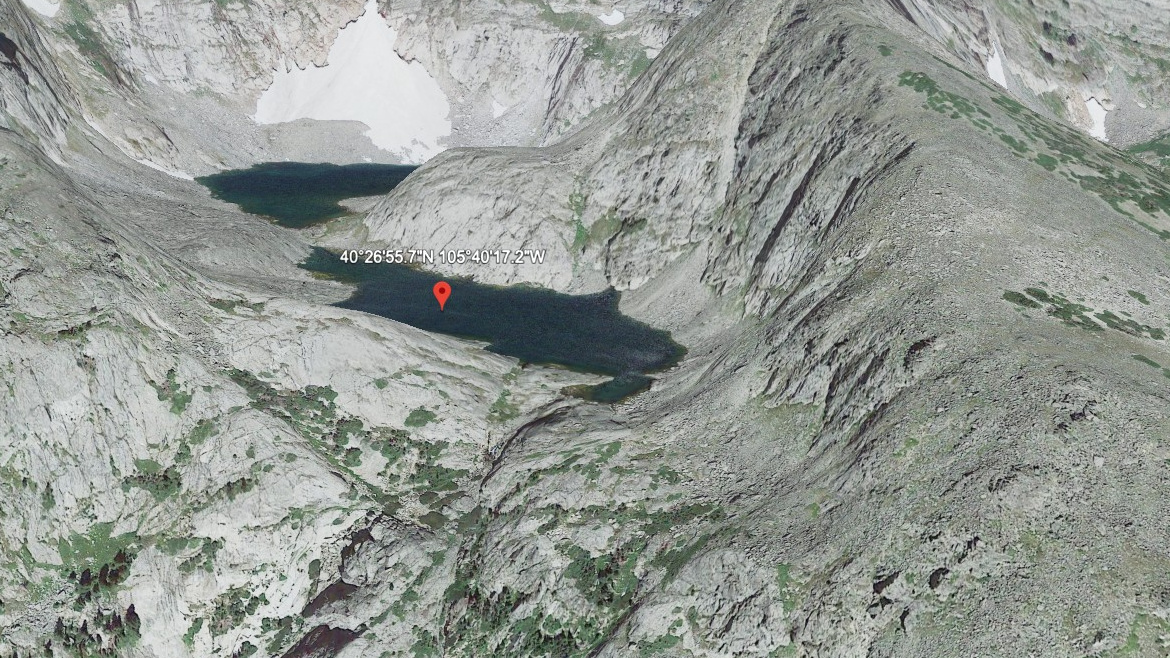 Spectacle Lakes (Lower), Horseshoe Park / Lawn Lake Area, Rocky Mountain National Park