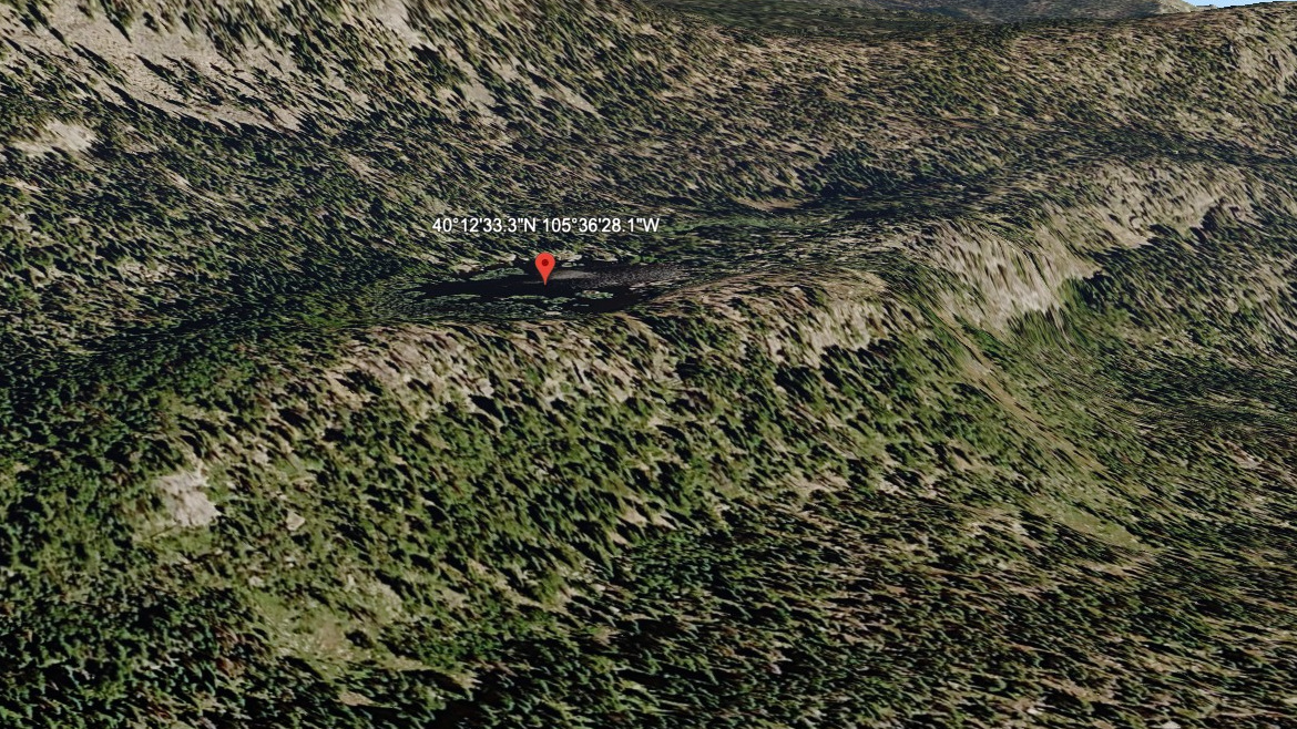 Twin Lakes (lower), Wild Basin, Rocky Mountain National Park